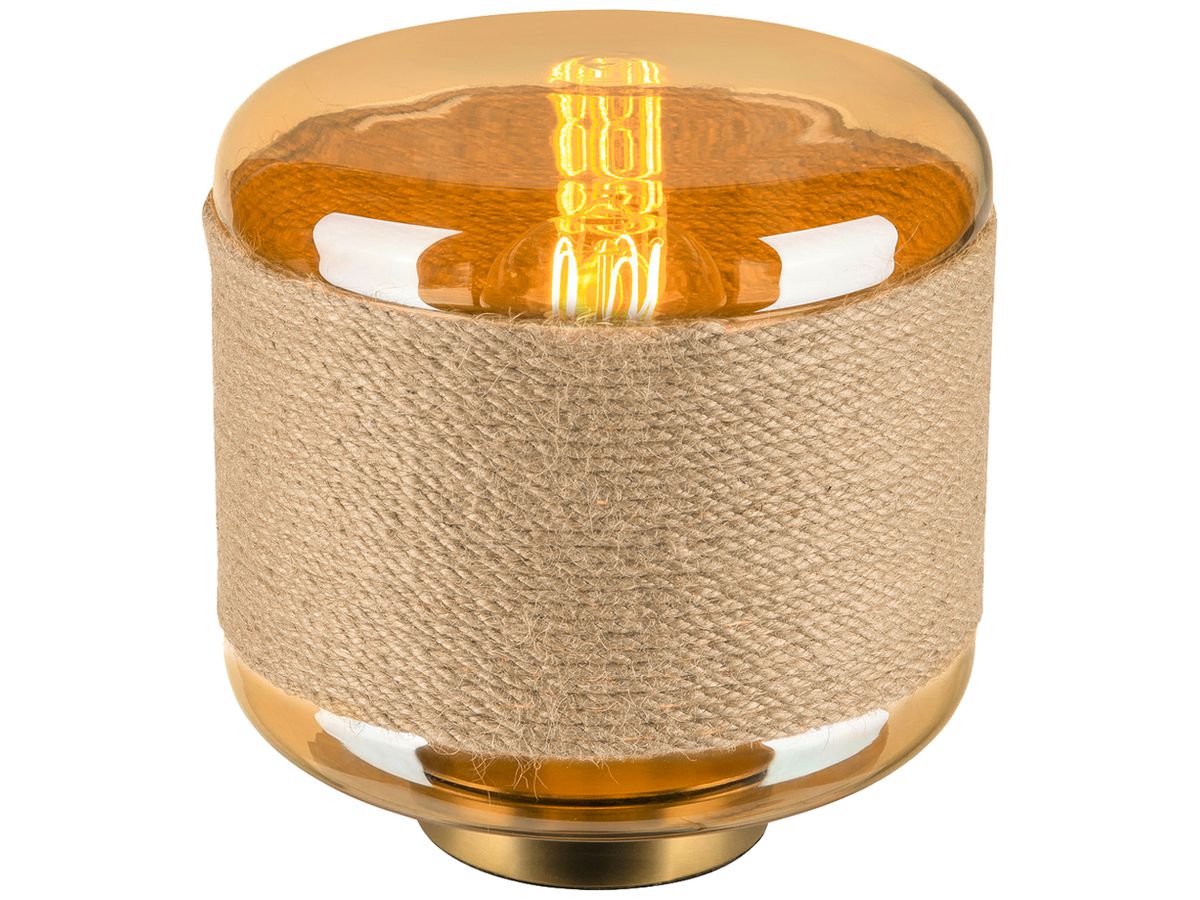 Tischleuchte SLV PANTILO ROPE E27 1×15W DIM gold