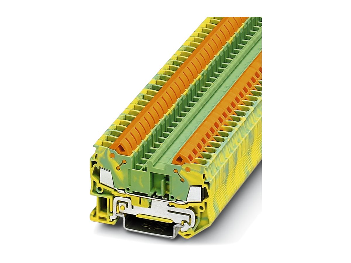 Reihenklemme 0.5…2.5mm² grün-gelb Schnellanschluss QTC 2.5-PE
