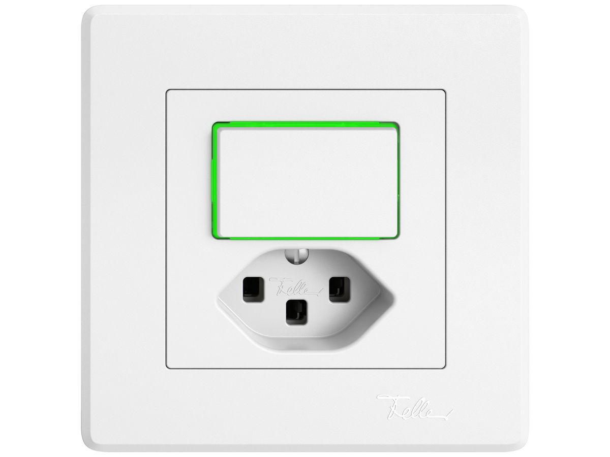 UP-Kombination EDIZIO.liv SNAPFIX® ARL+T23 Seitenbeleuchtung gn ws