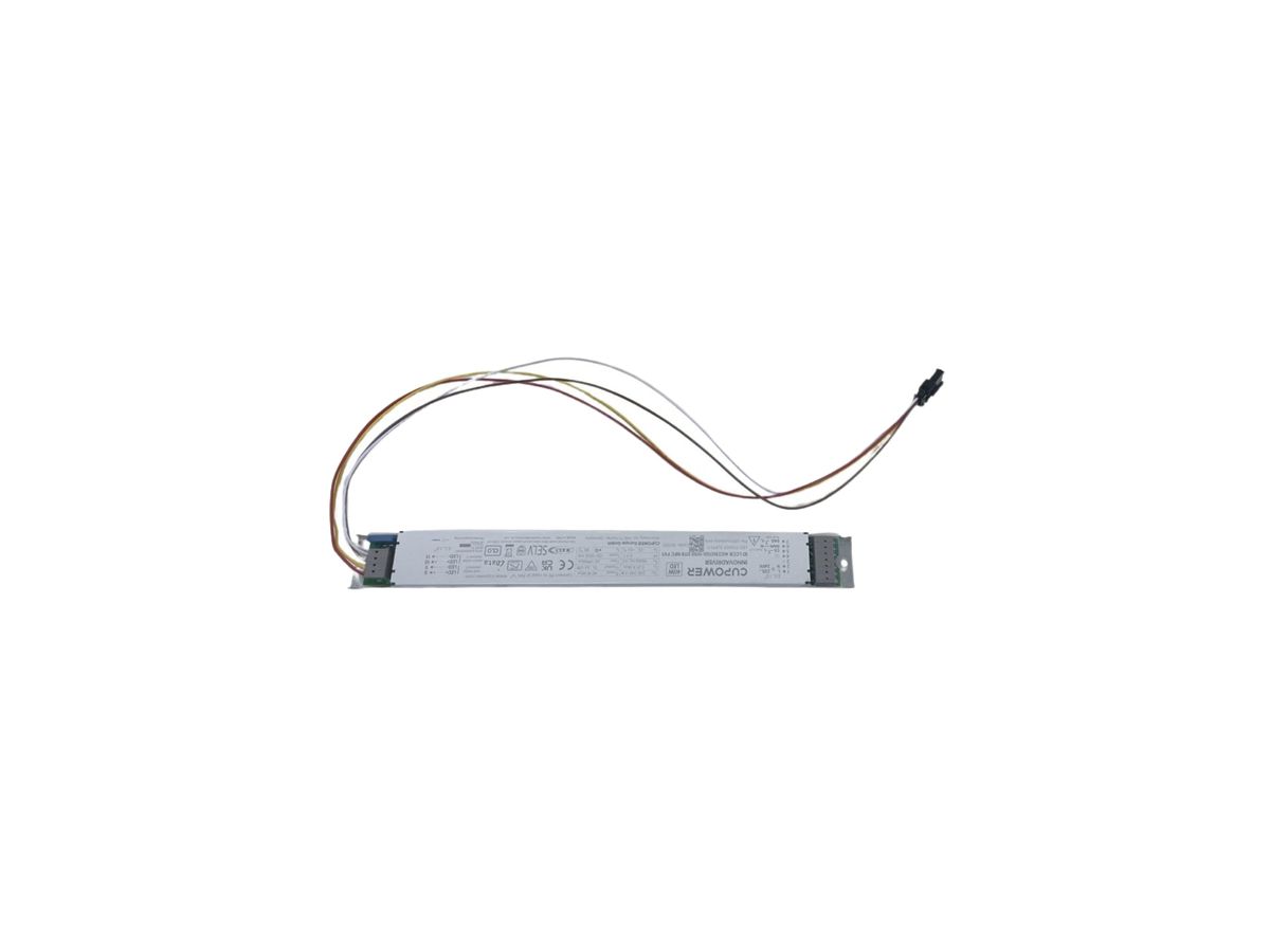 LED-Betriebsgerät CUPOWER HCL NFC 40W OUT:15…54V 150…1050mA DALI2 DIM 278×30mm