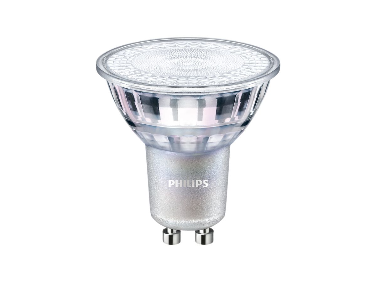 Lampe Master LEDspot Value GU10 4.9…50W 940 36°, dimmbar