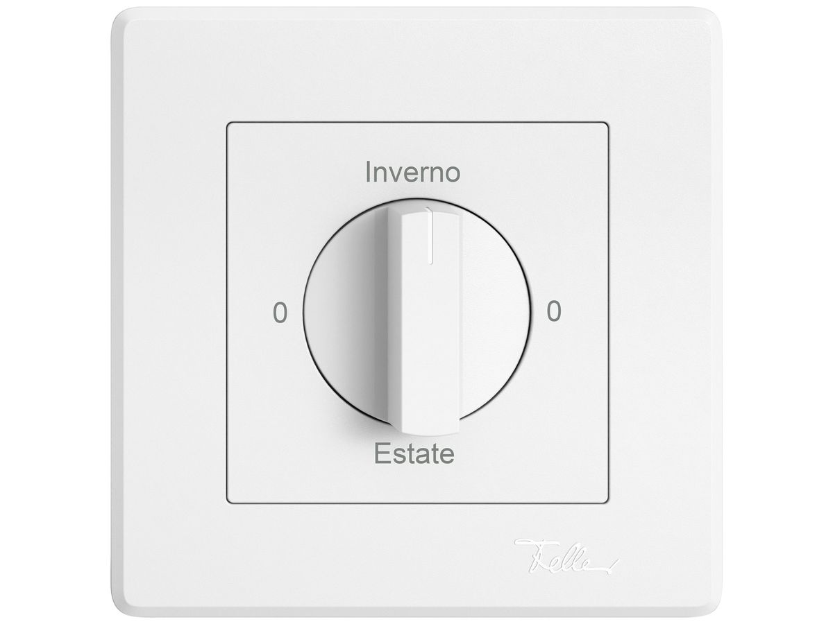 UP-Montageset EDIZIO.liv SNAPFIX® f.Drehschalter m.Griff 0-Inverno-0-Estate ws