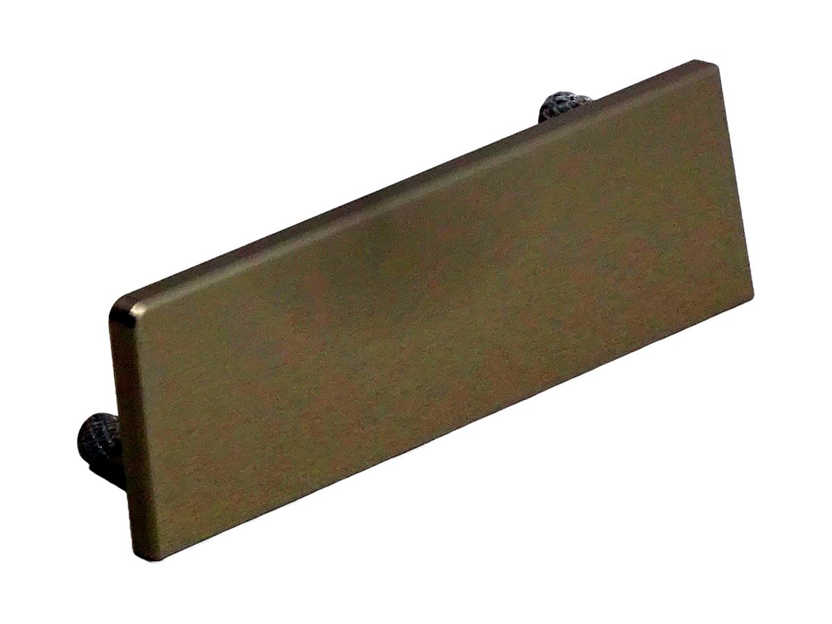 Endstück ELBRO 60×20mm rechts anthrazit