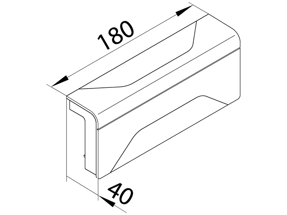 Abzweiger tehalit AK für SL 20055, verkehrsweiss