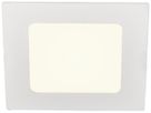 LED-Downlight SLV SENSER 12 SQUARE 6W 440lm 4000K 115/105×115/105×20mm weiss