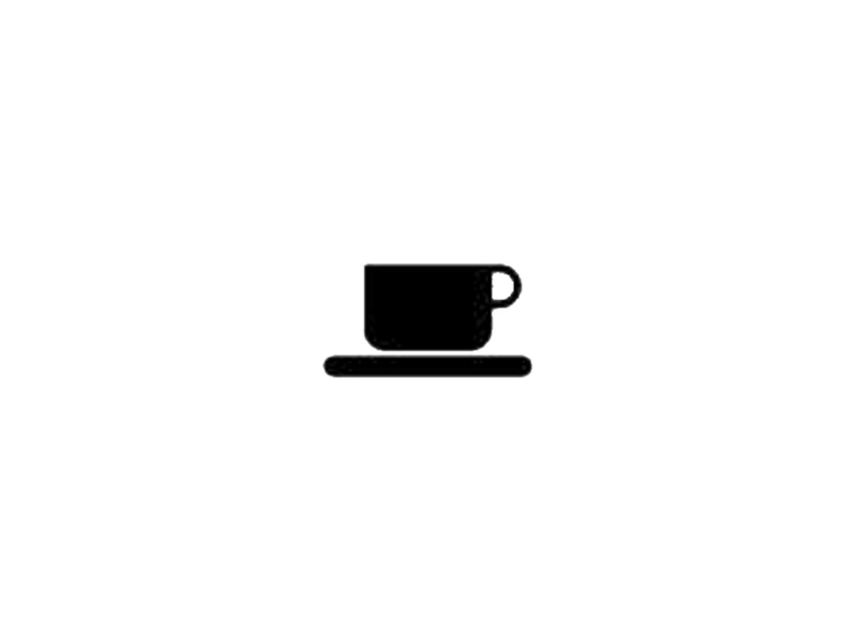 Piktogramm für LED Café