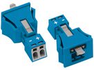 Stecker WAGO 2L 0.25…1.5mm² blau Codierung I 16A 250V Snap-In