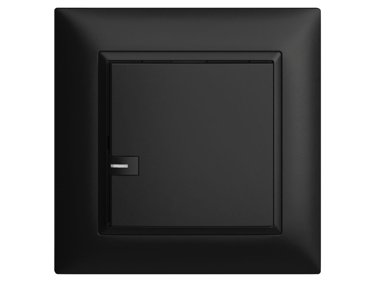 UP-KNX-Taster RGB EDUE FMI, 250mW, m.RGB-LED, 1×Taste, 1×Tastenb., sz