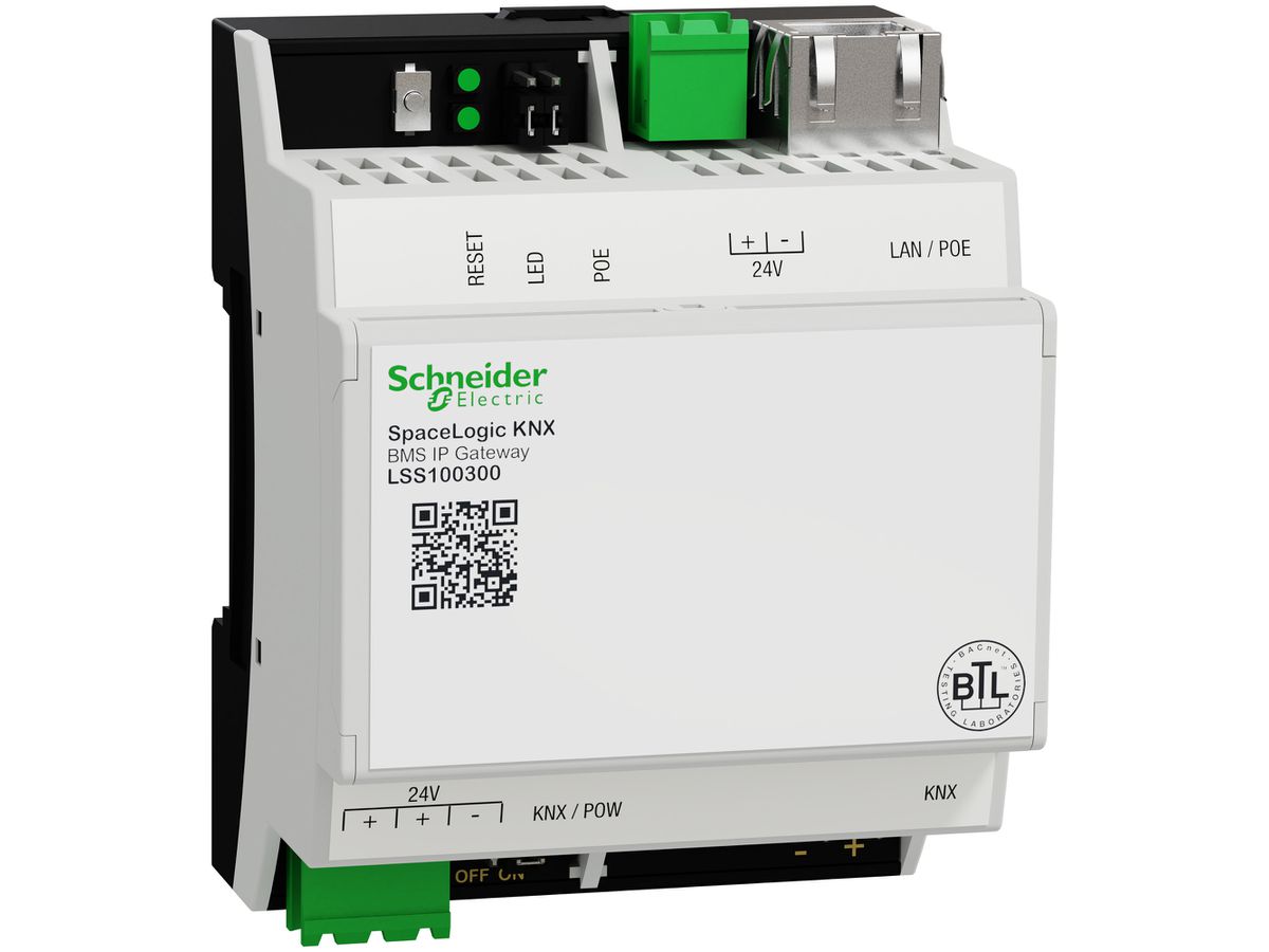 REG-KNX-Router Schneider Electric SpaceLogic BMS IP Gateway