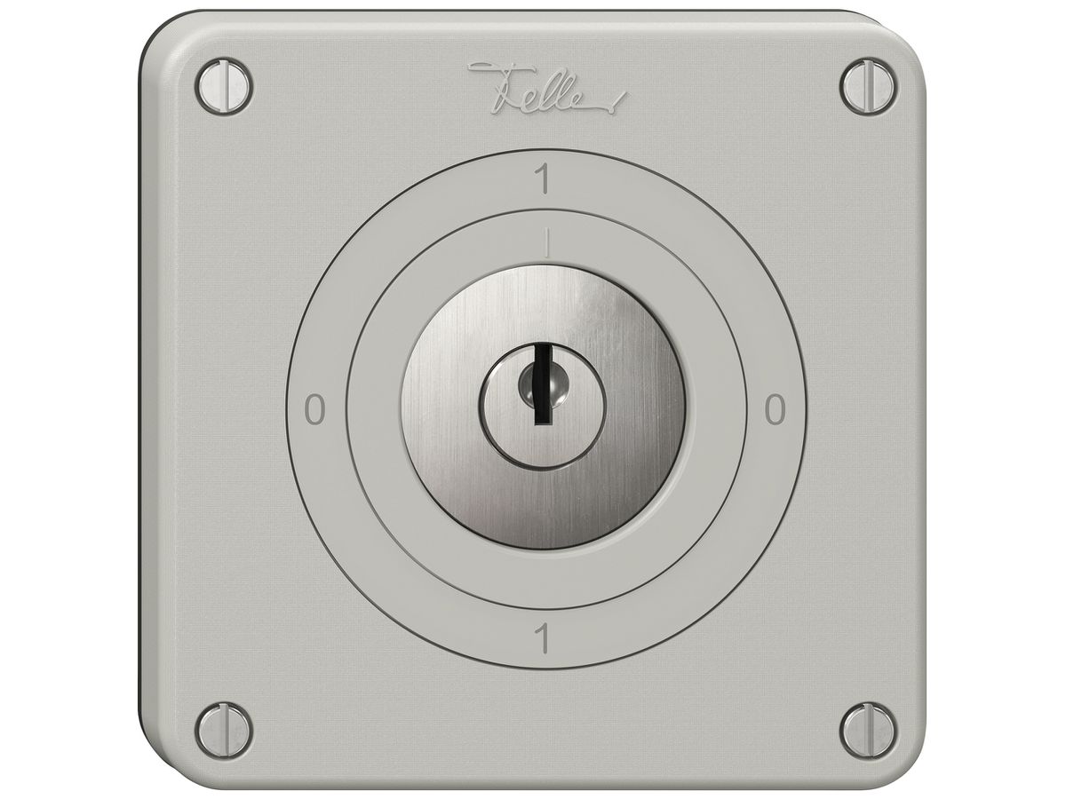 Schlüsselschalter NEVO SNAPFIX® Ausschalter 1-polig 16A 400V 0-1-0-1 lgu