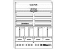 AP-Zählerverteiler HAG 3Z 1NKE 2×3R/150 Module 1005×1270×97mm