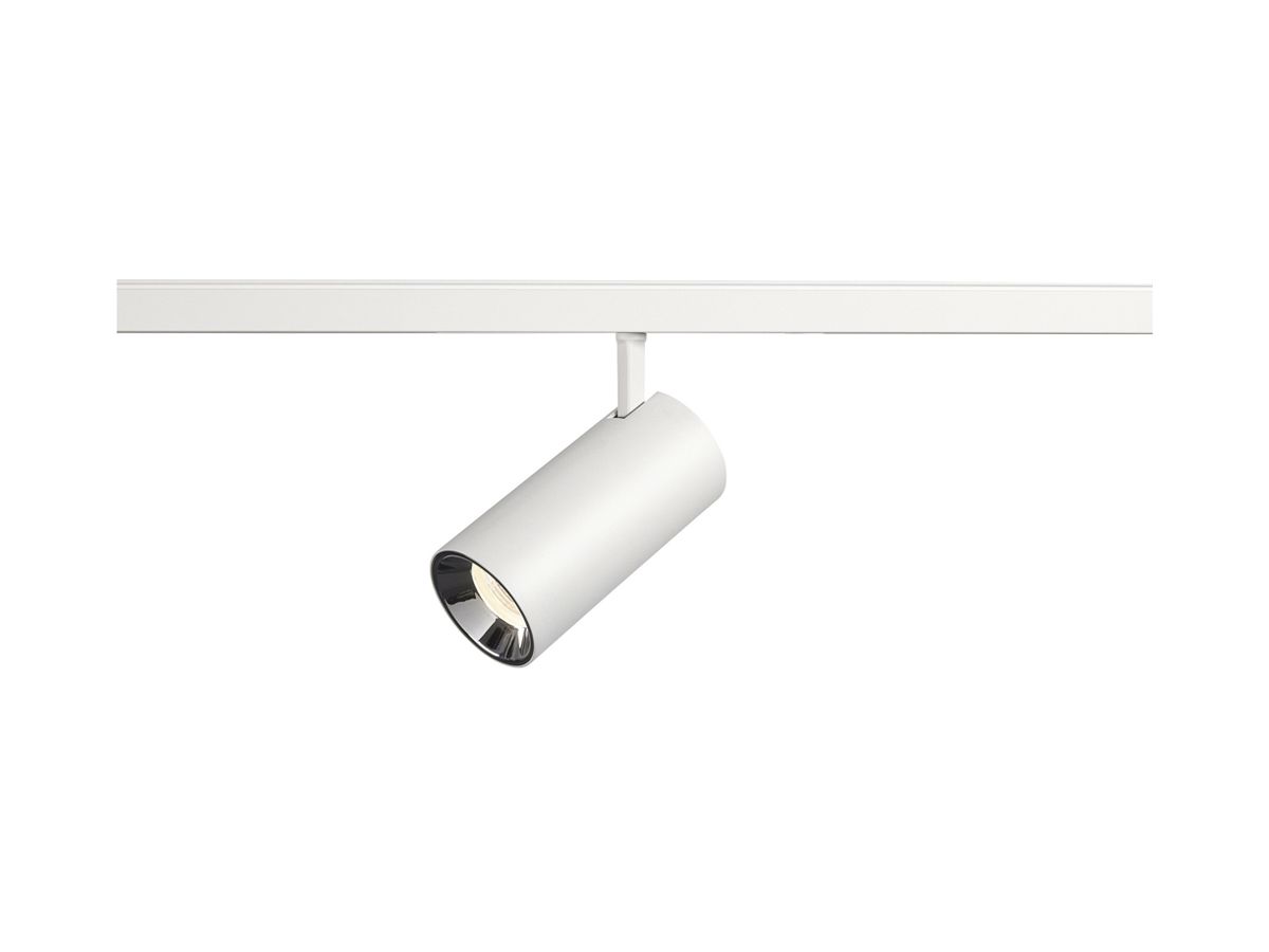 LED-Spot SLV NUMINOS S 1×16W 1170lm 940 55° DALI 48V AD Ø60mm weiss/Silber