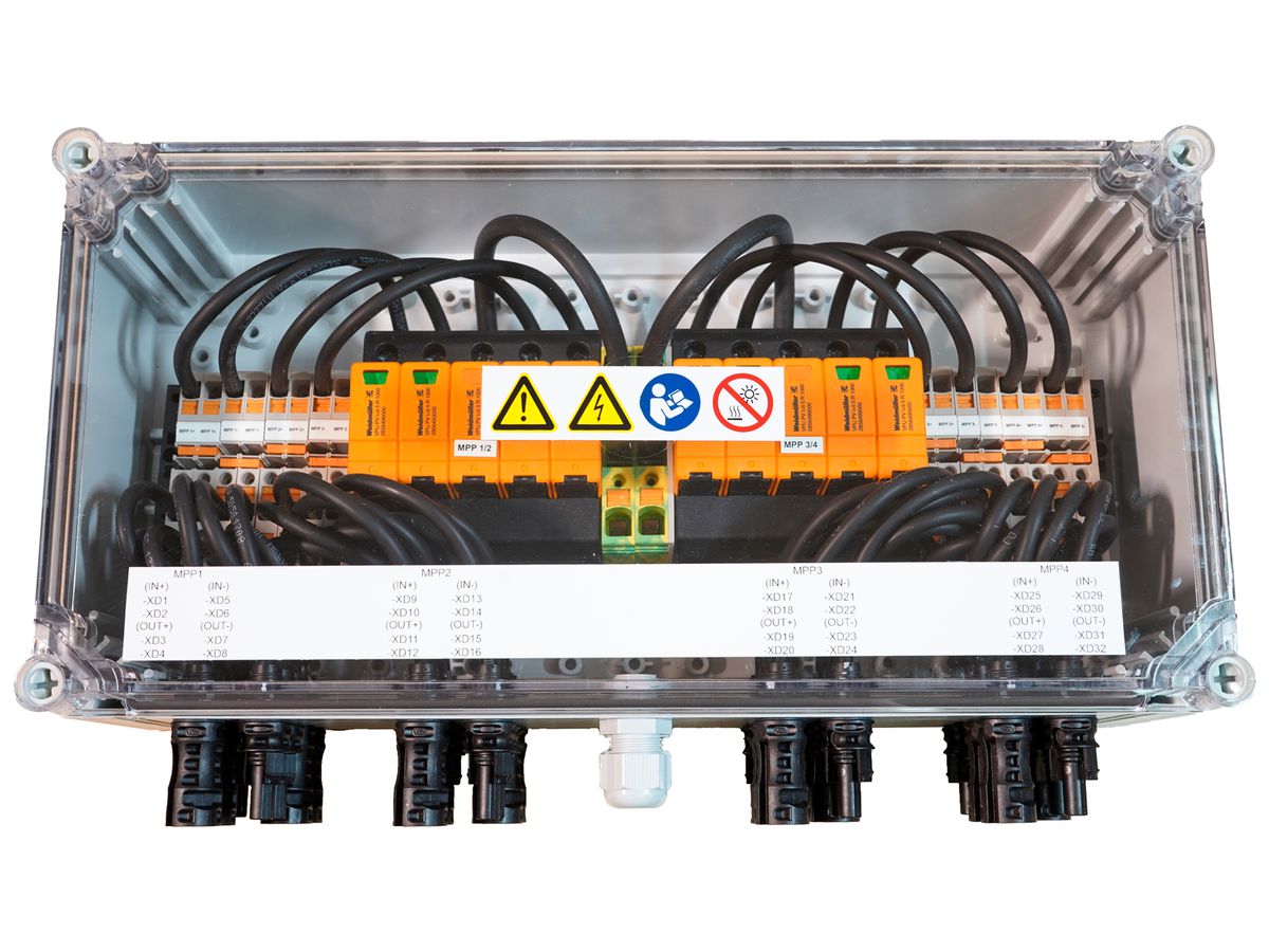 Generatoranschlusskasten WM GAK PVC DC 2I 2O 4MPP SPD1R EVO 11