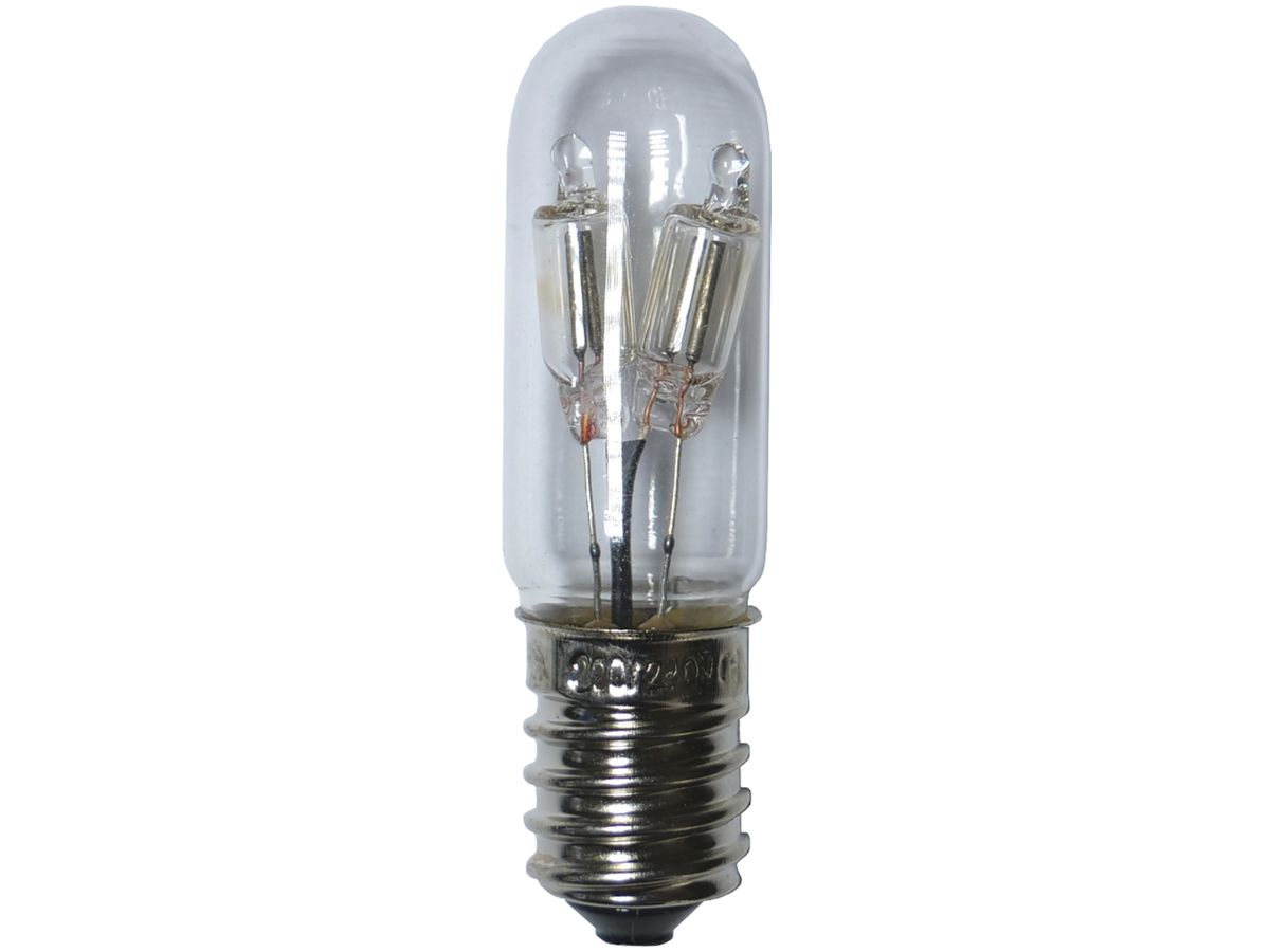 Glimmlampe E14 230V 16×54mm klar