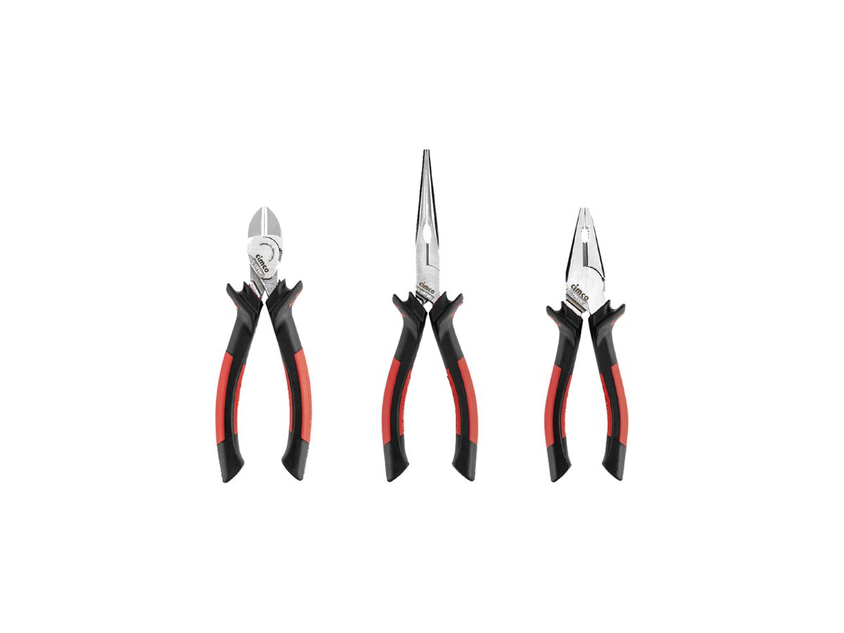 Zangen-Set CIMCO 3-teilig VDE 1000V