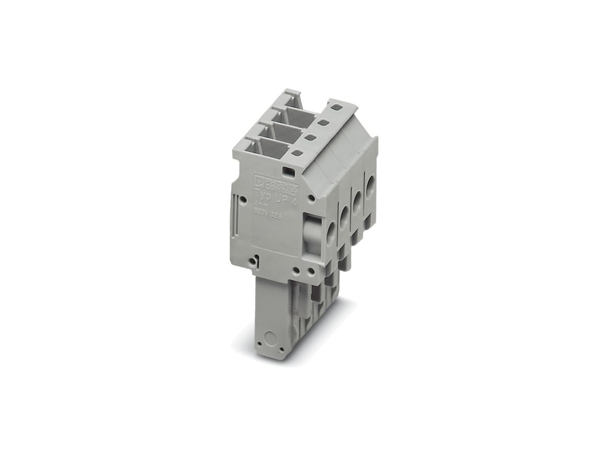 Stecker Phoenix Contact 4L 0.2…6mm² grau mit Schraubanschluss UP4/4
