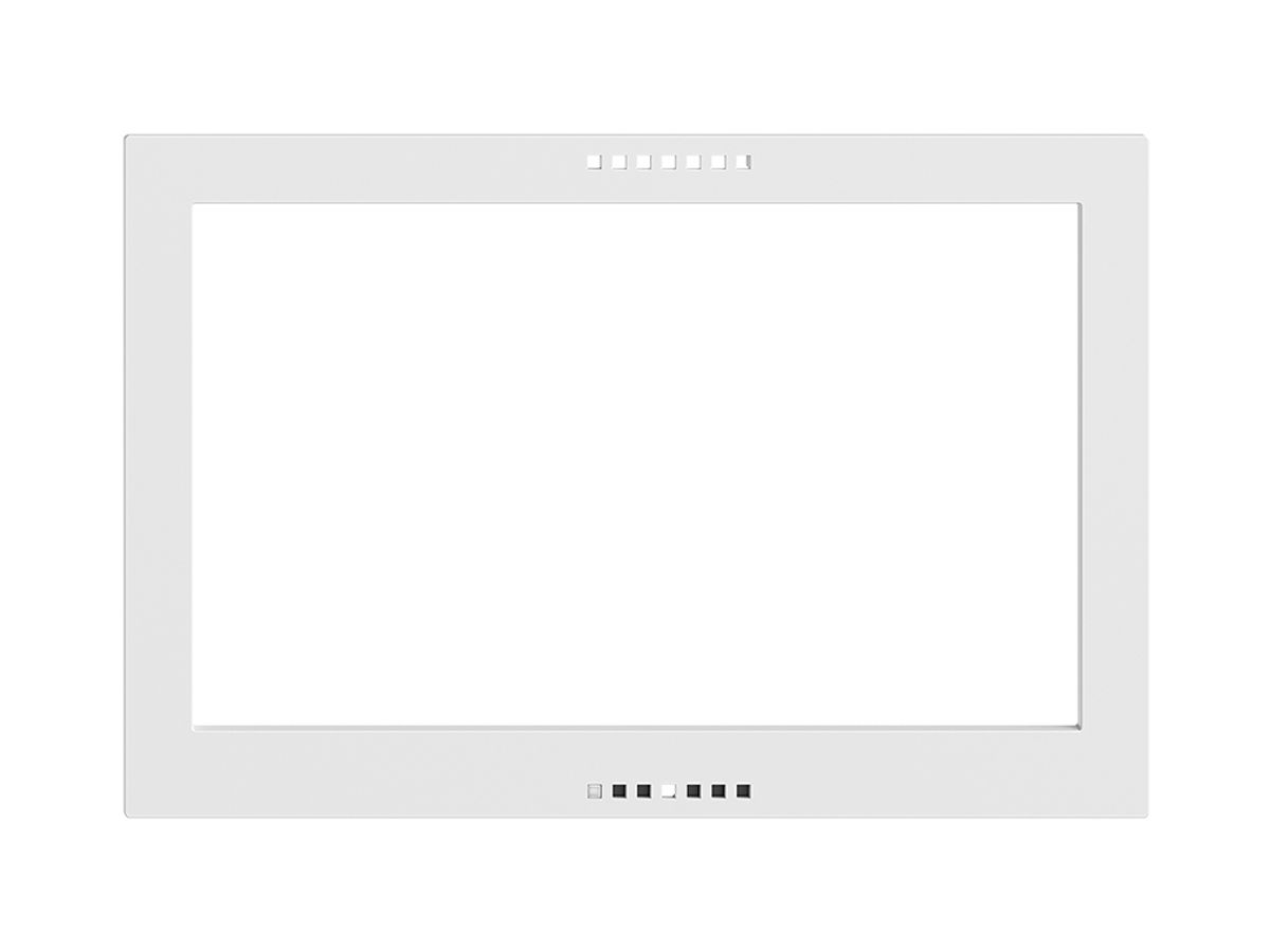 Frontplatte EDIZIOdue für KNX-Panel 7" weiss