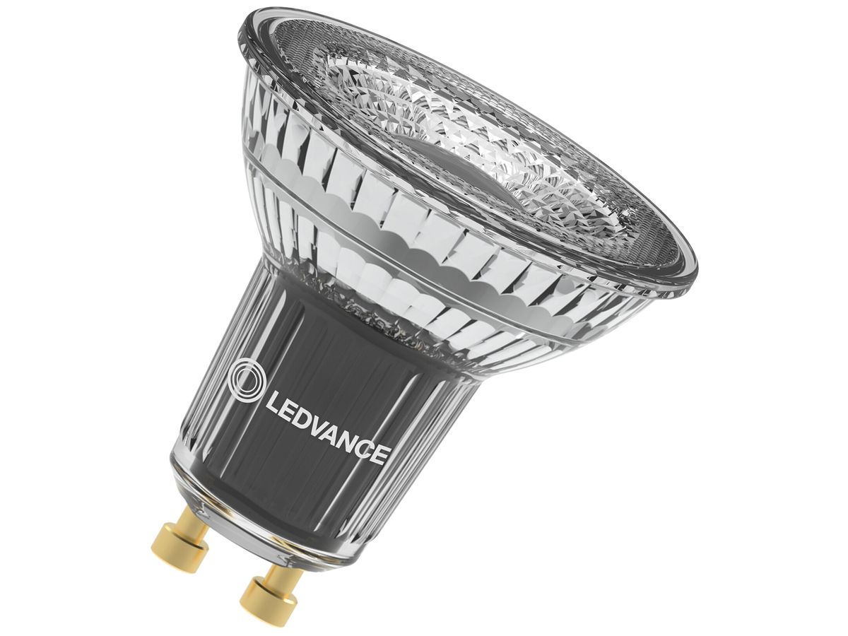 LED-Lampe LEDVANCE GU10 8W 750lm 2700K PAR16 klar 120° DIM Ø50×52mm