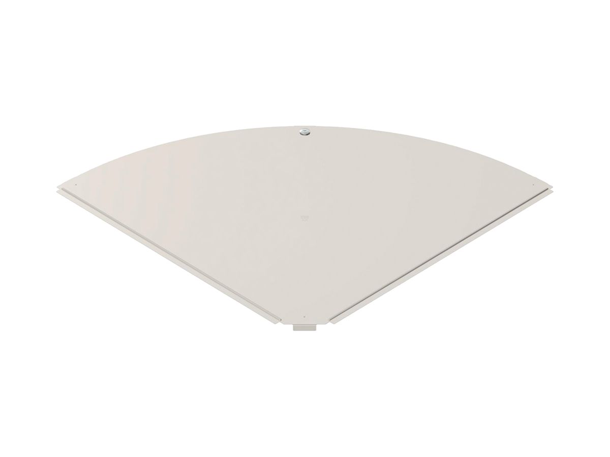 Deckel BET RBD 90° 600mm Edelstahl A4 blank