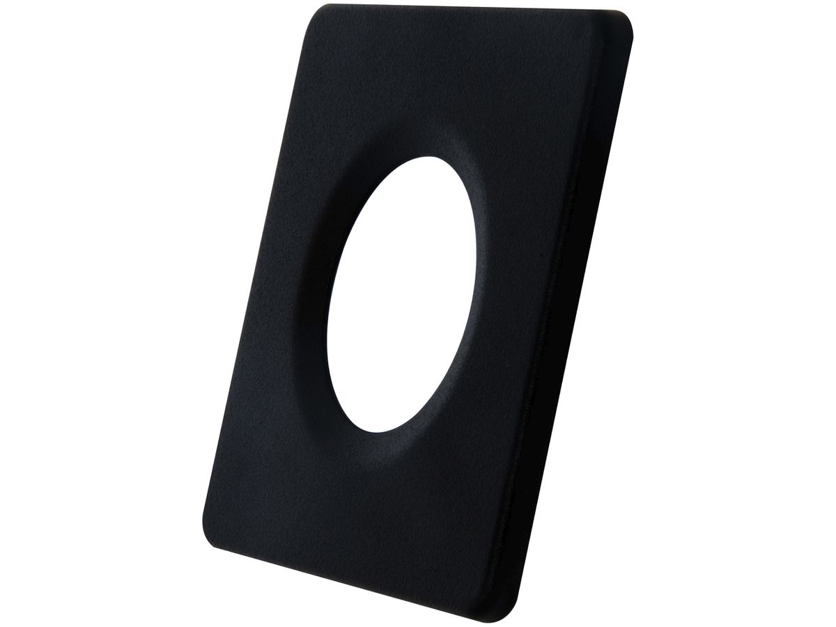 Zierring DOTLUX für MULTISCREW eckig schwarz matt