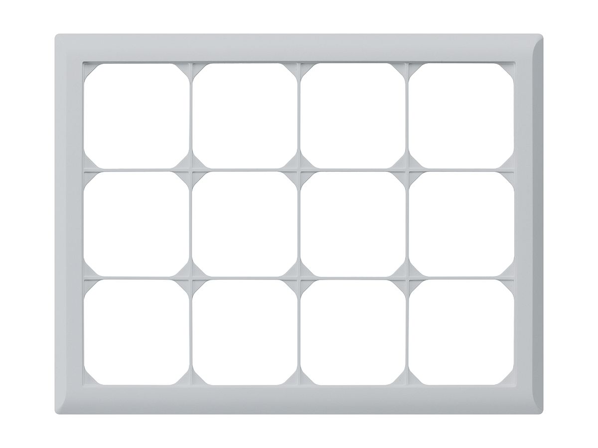 UP-Abdeckrahmen kallysto.line 4×3 hellgrau horizontal 212×272mm