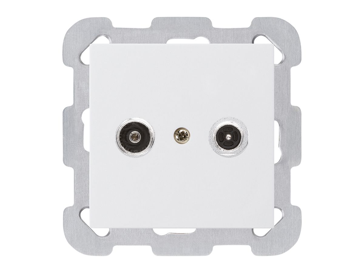 UP-Antennendose kallysto R/TV Bauart B 19dB 2GHz weiss