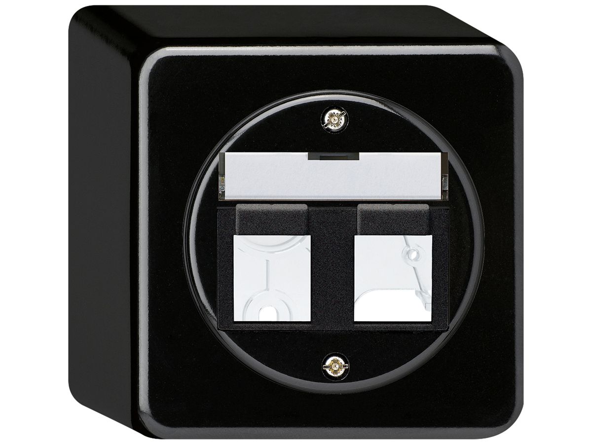 AP-Montageset basico Q zu MM-Modul schwarz