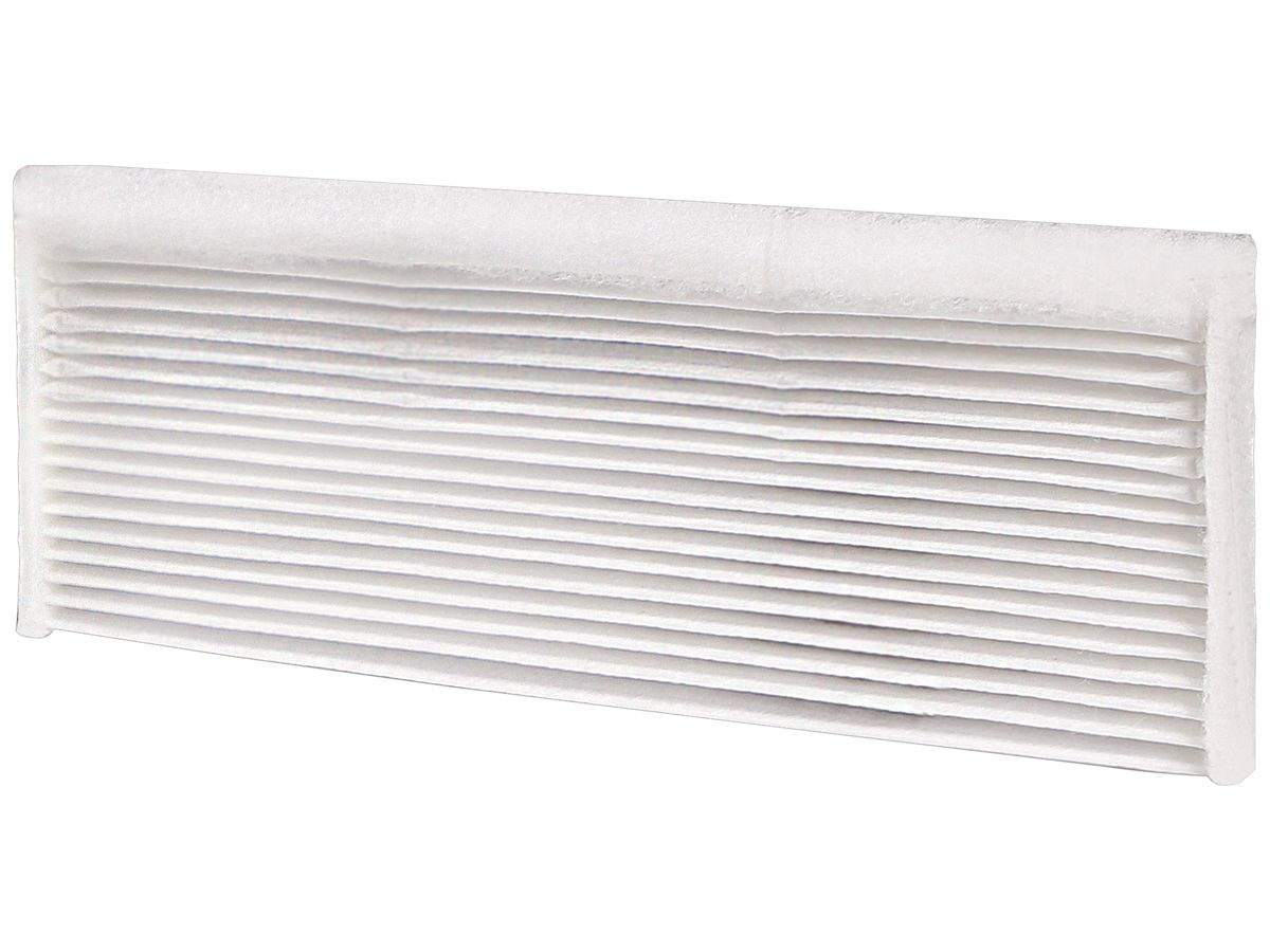 Faltenfilter Rittal SK 3174.120 265×100×18mm mit Filtermatte weiss