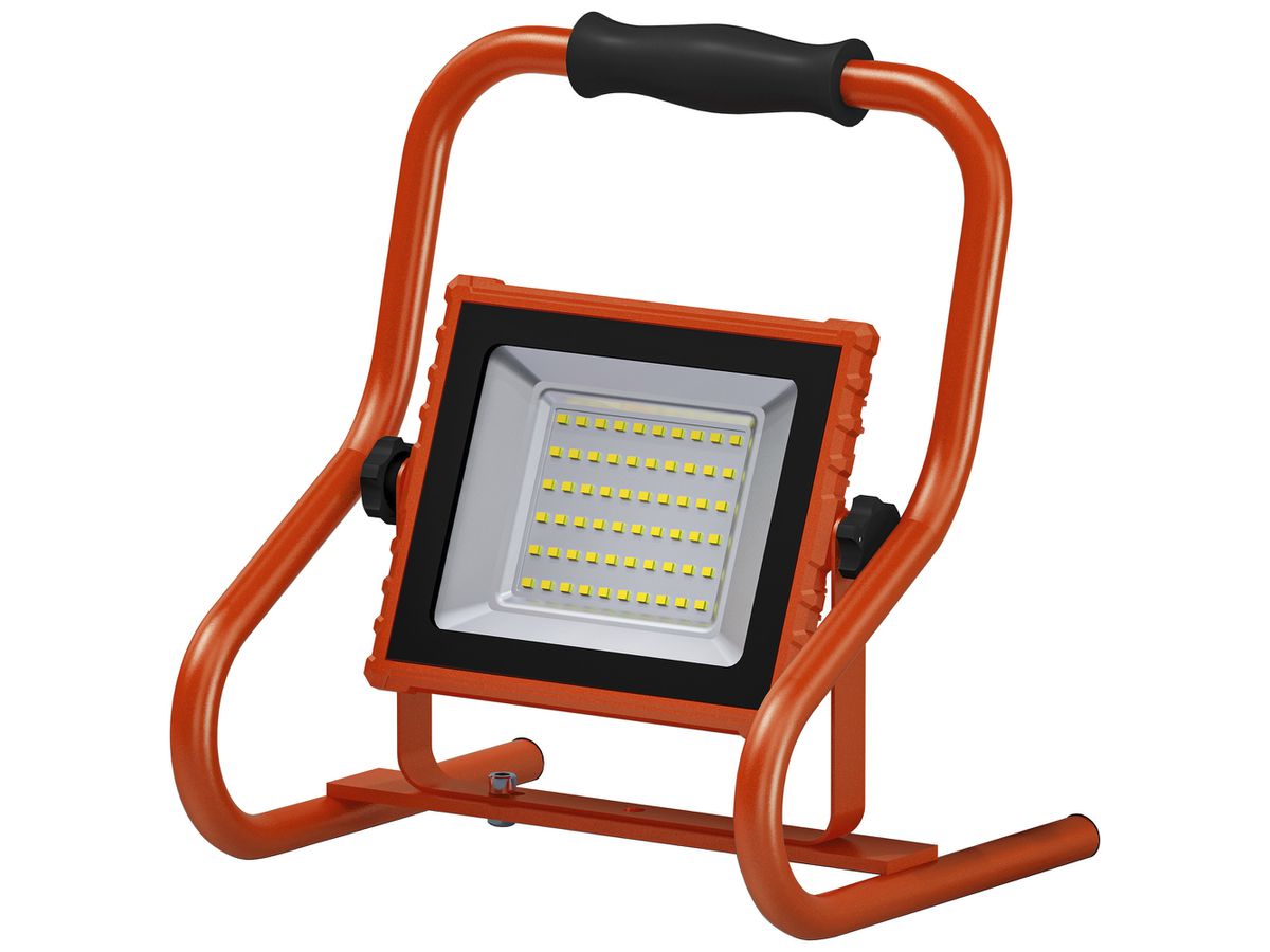 LED-Strahler LDV LED WORKLIGHT BATTERY 20W 1600lm 4000K IP44 orange 4h