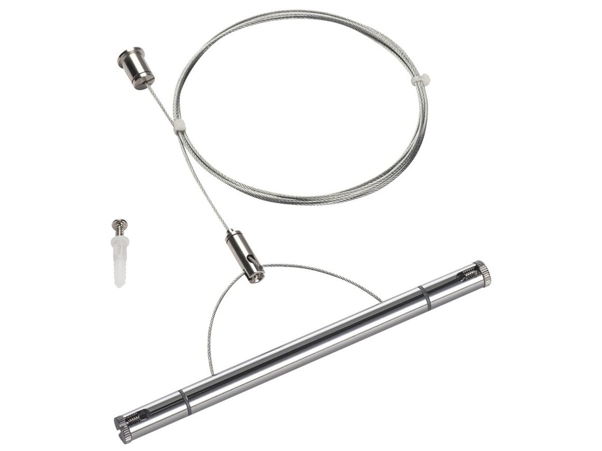Drahtseilabhängung SLV für NV-Seilsystem TENSEO, 2000mm, chrom