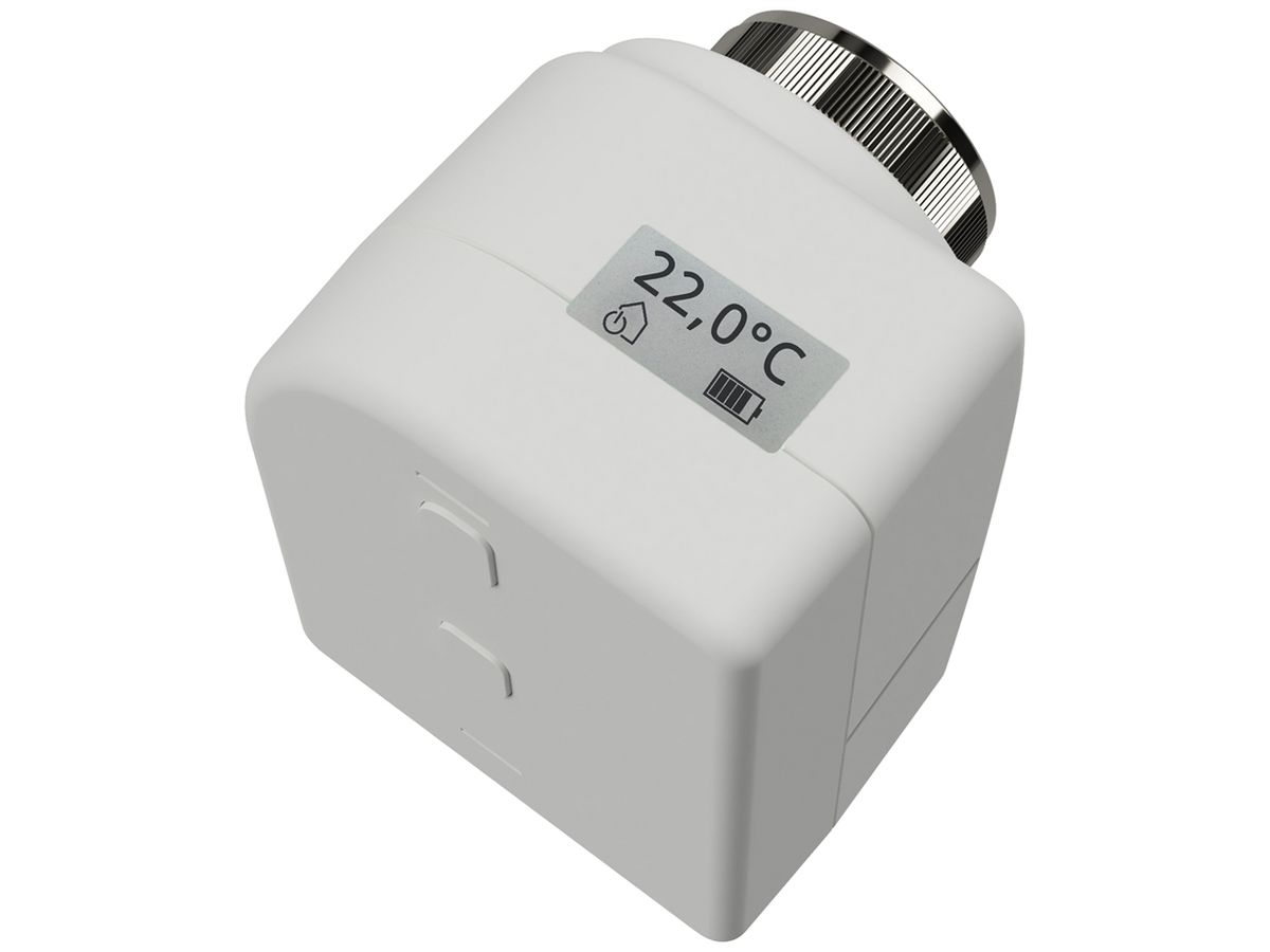 Stellantrieb KNX RF+ MDT RF-HVA1DAA.01S 1×Ausg Display 2×AA-Batt.