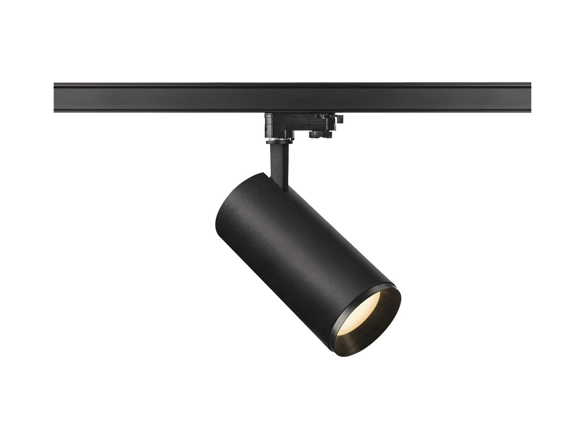 LED-Spot SLV 3~ NUMINOS L PHASE 28W 2475lm 2700K 60° Ø100×213mm schwarz