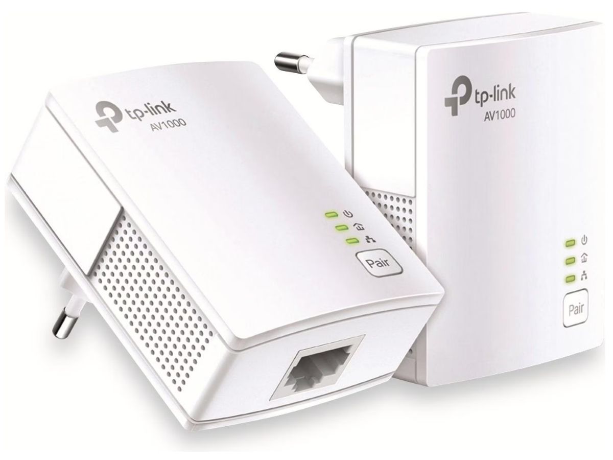 Powerline TP-Link Starterkit - 1000Mbit/s, 2 Geräte mit RJ45