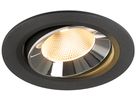 LED-Downlight SLV NUMINOS MOVE L 17W 2500lm 3000K NB DALI Ø145 sz/cr