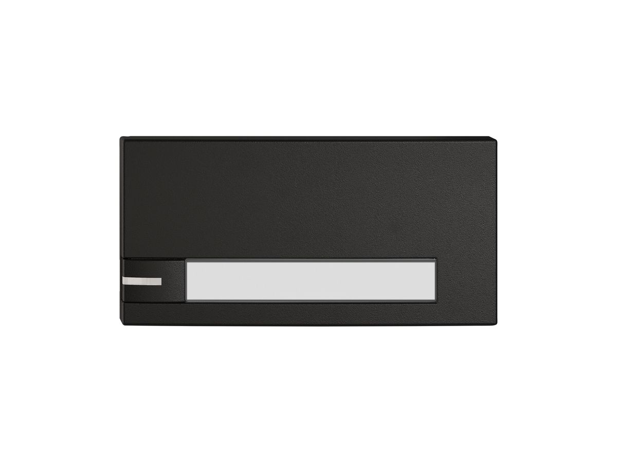 Taste 1/2 EDIZIO.liv SNAPFIX® f.KNX-&UNI m.LED m.Papier 1-Tastenbed.sz