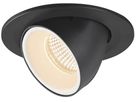 EB-LED-Downlight SLV NUMINOS GIMBLE S, 8.6W 250mA 720lm 2700K 55° sz/ws