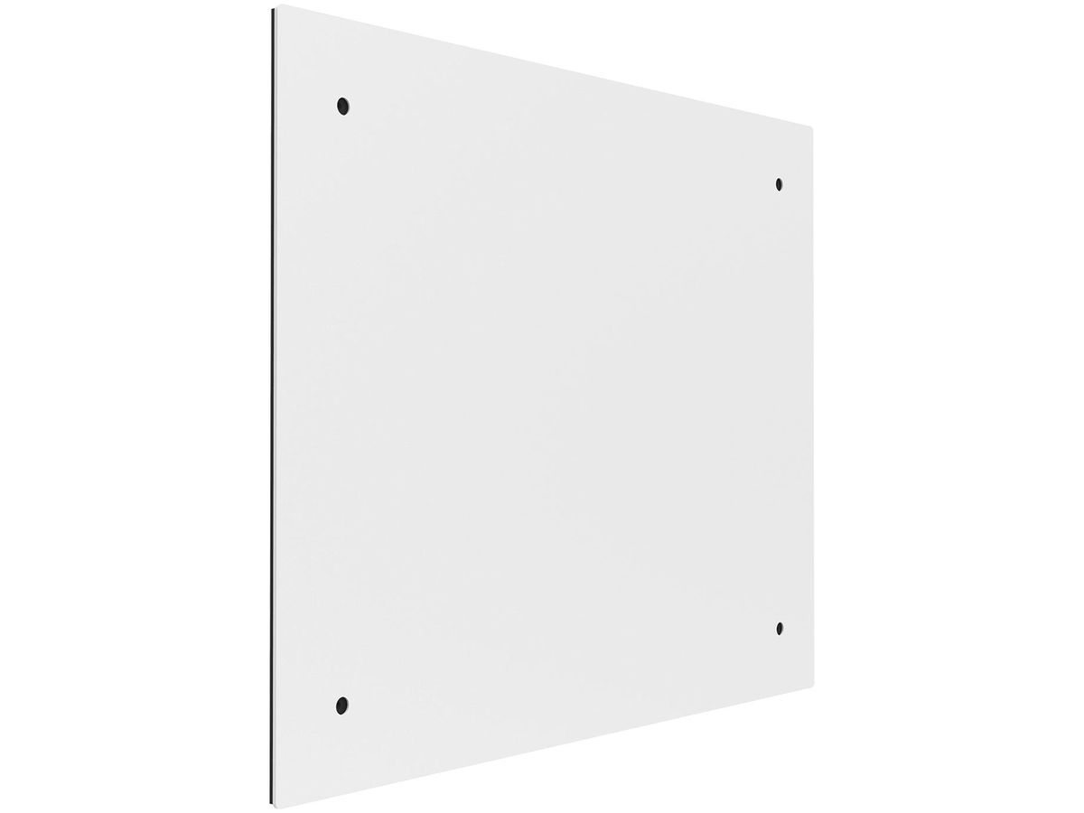 Nassdeckel zu Multibox XXL m.Dichtung&Schrauben 450×350×2mm Alu-weiss