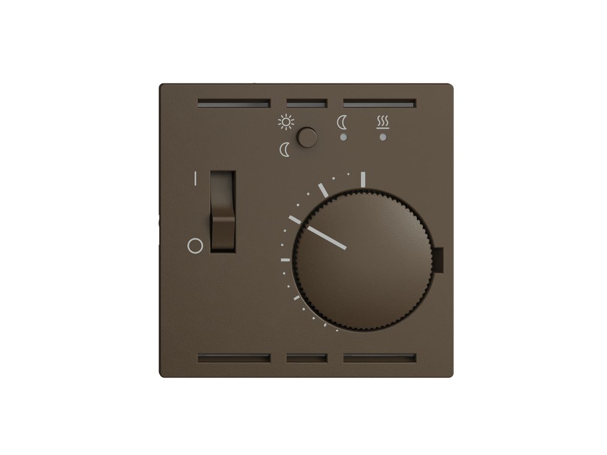 UP-Raumthermostat EDIZIOdue coffee mit Fühler und Timer