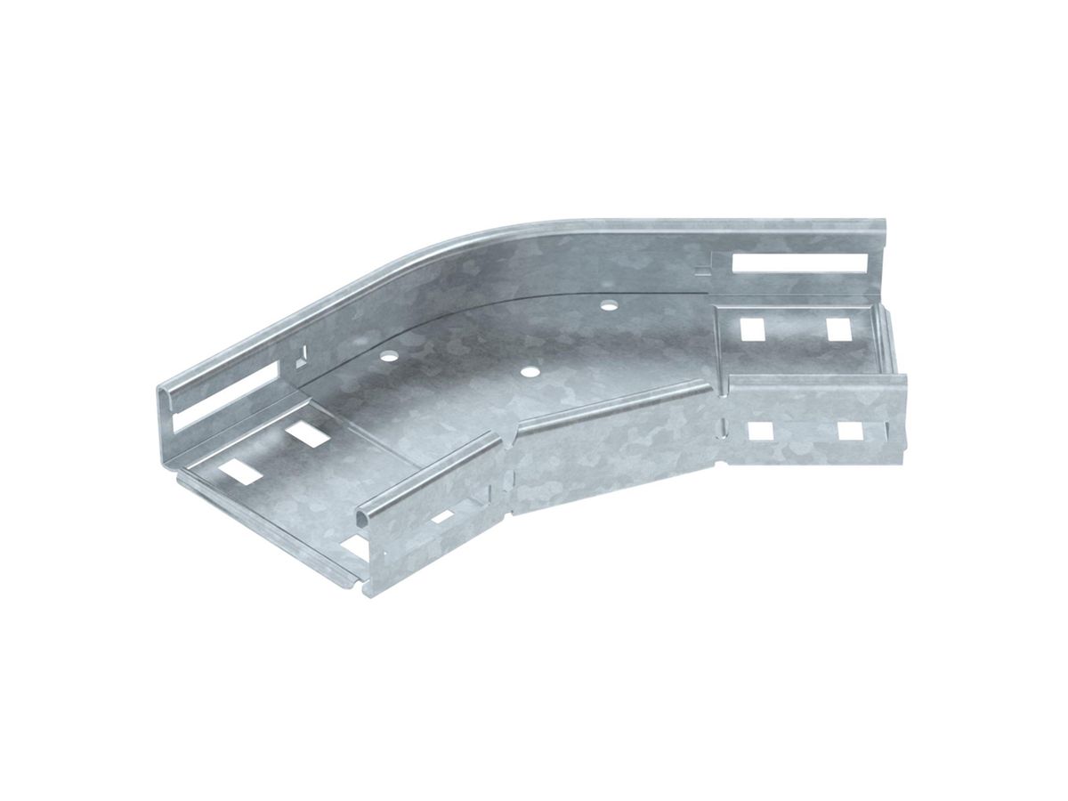 Bogen BET RB 45° 35×100mm Stahl feuerverzinkt