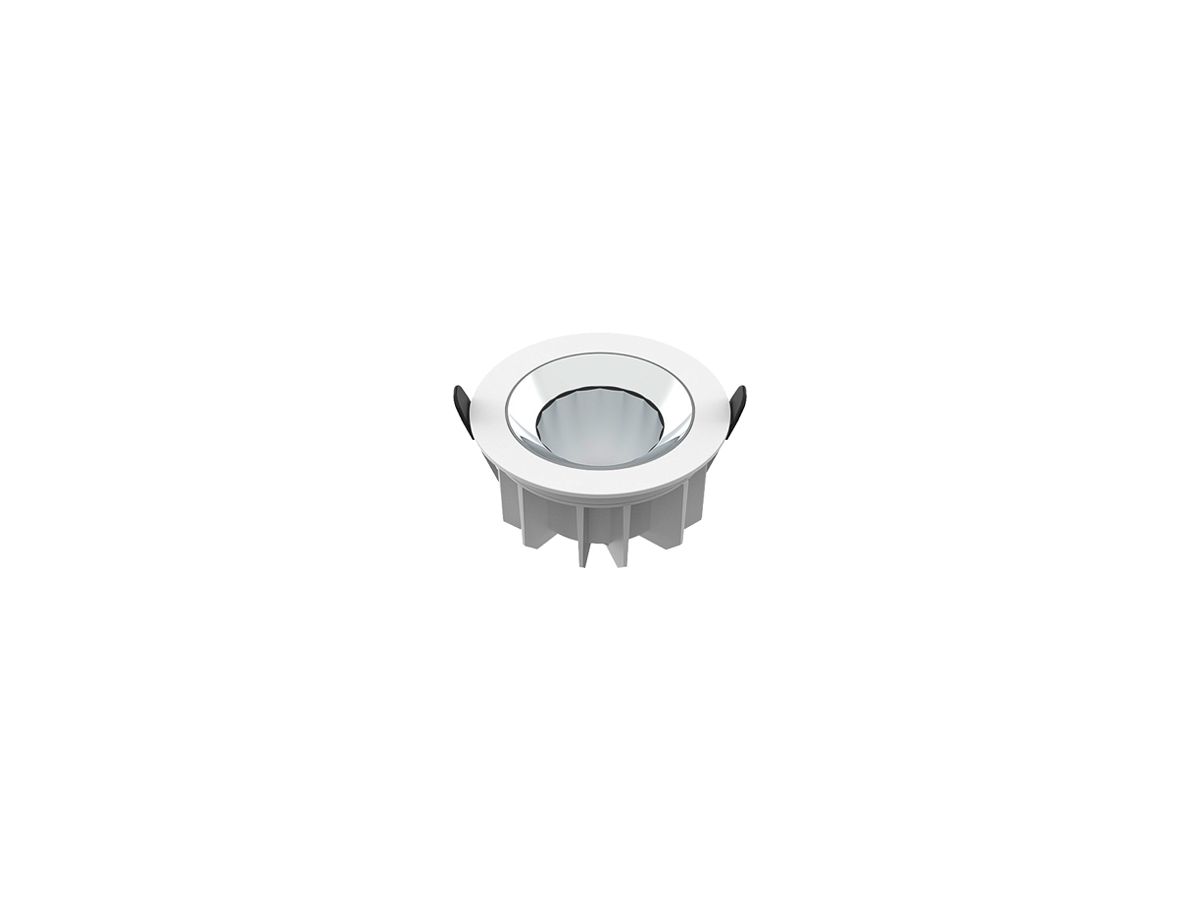 LED-Downlight SLV DOWNLIGHT P 18 10W 1550lm 4000K IP54 WB Ø115×69mm weiss