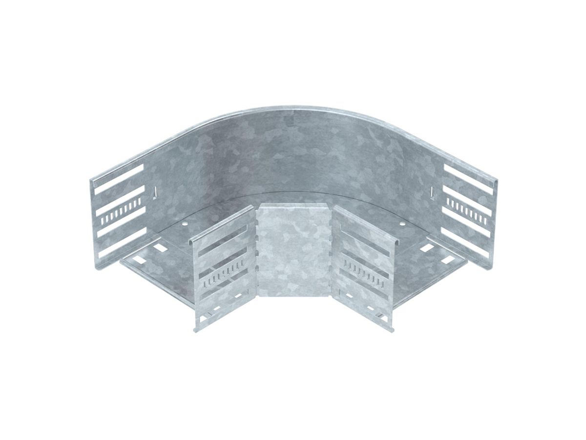 Bogen BET RB 90° 110×150mm Stahl feuerverzinkt