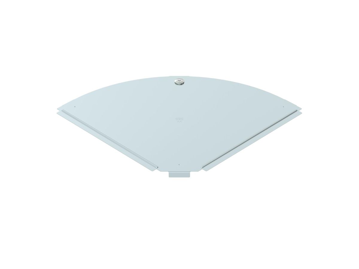 Deckel BET RBD 90° 300mm Stahl bandverzinkt Zink-Aluminium