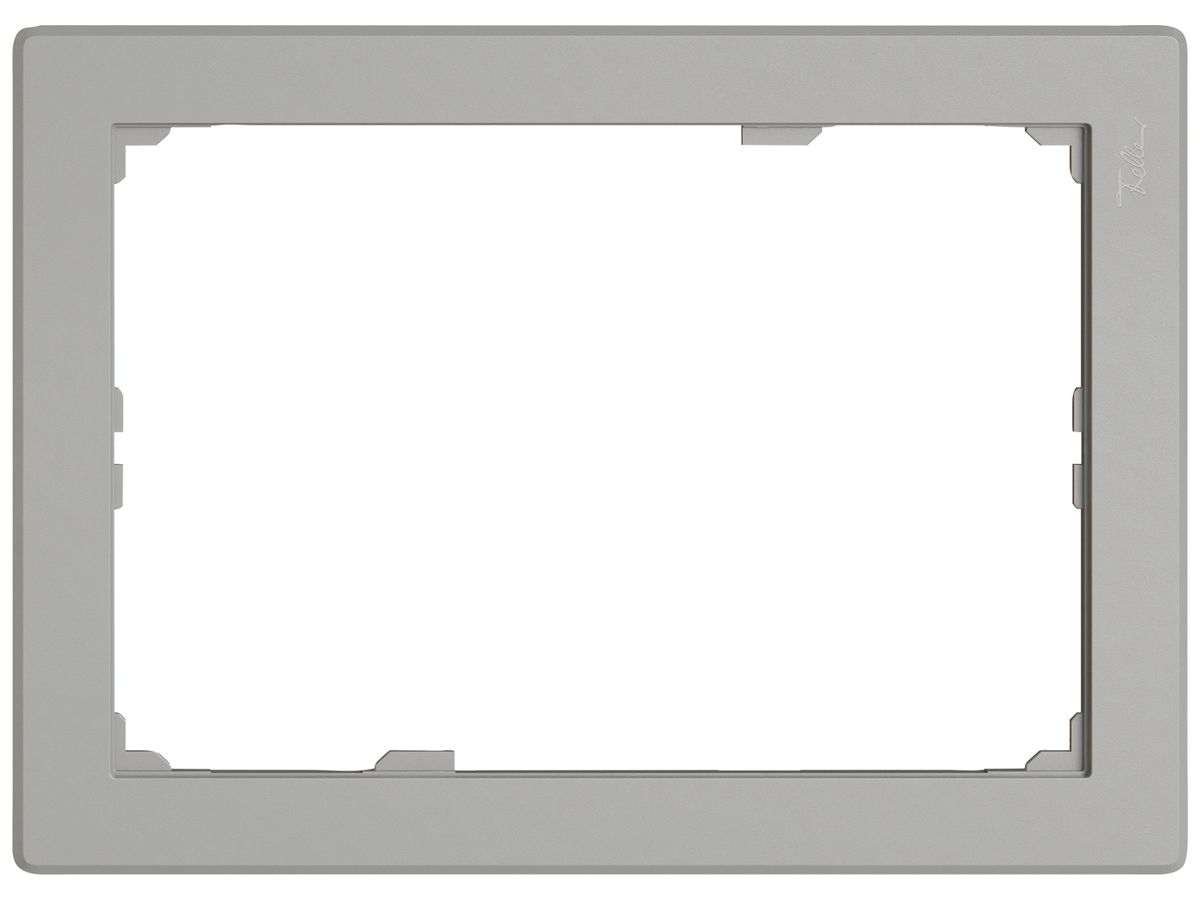 Frontplatte EDIZIO.liv SNAPFIX® für KNX-Panel 7" 120×180 mm hgu