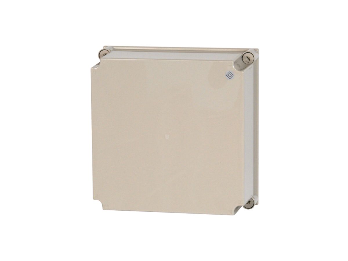 Deckel Eaton D250-CI44 375×375×150mm RAL7035 grau