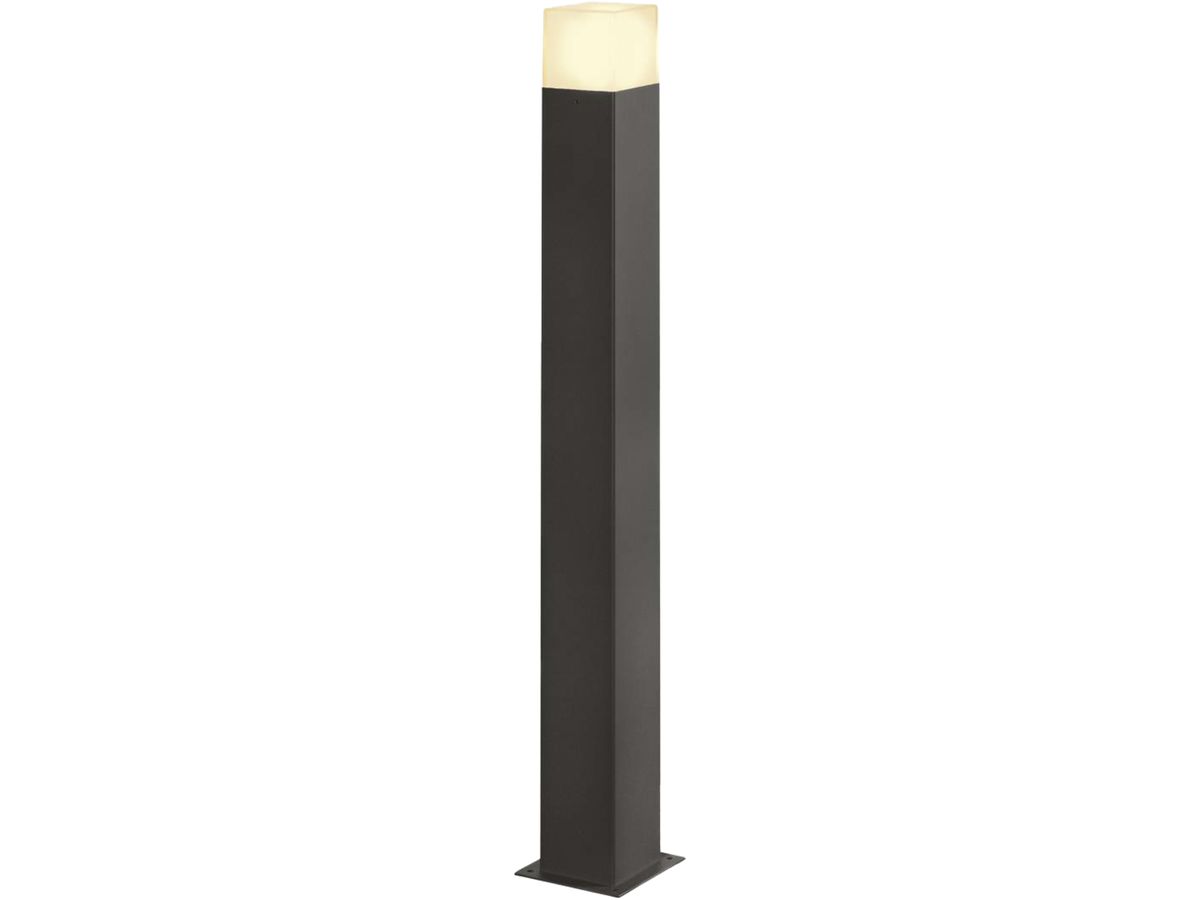 Pollerleuchte SLV GRAFIT square E27 90 11W 900mm IP44 Aluminium anthrazit