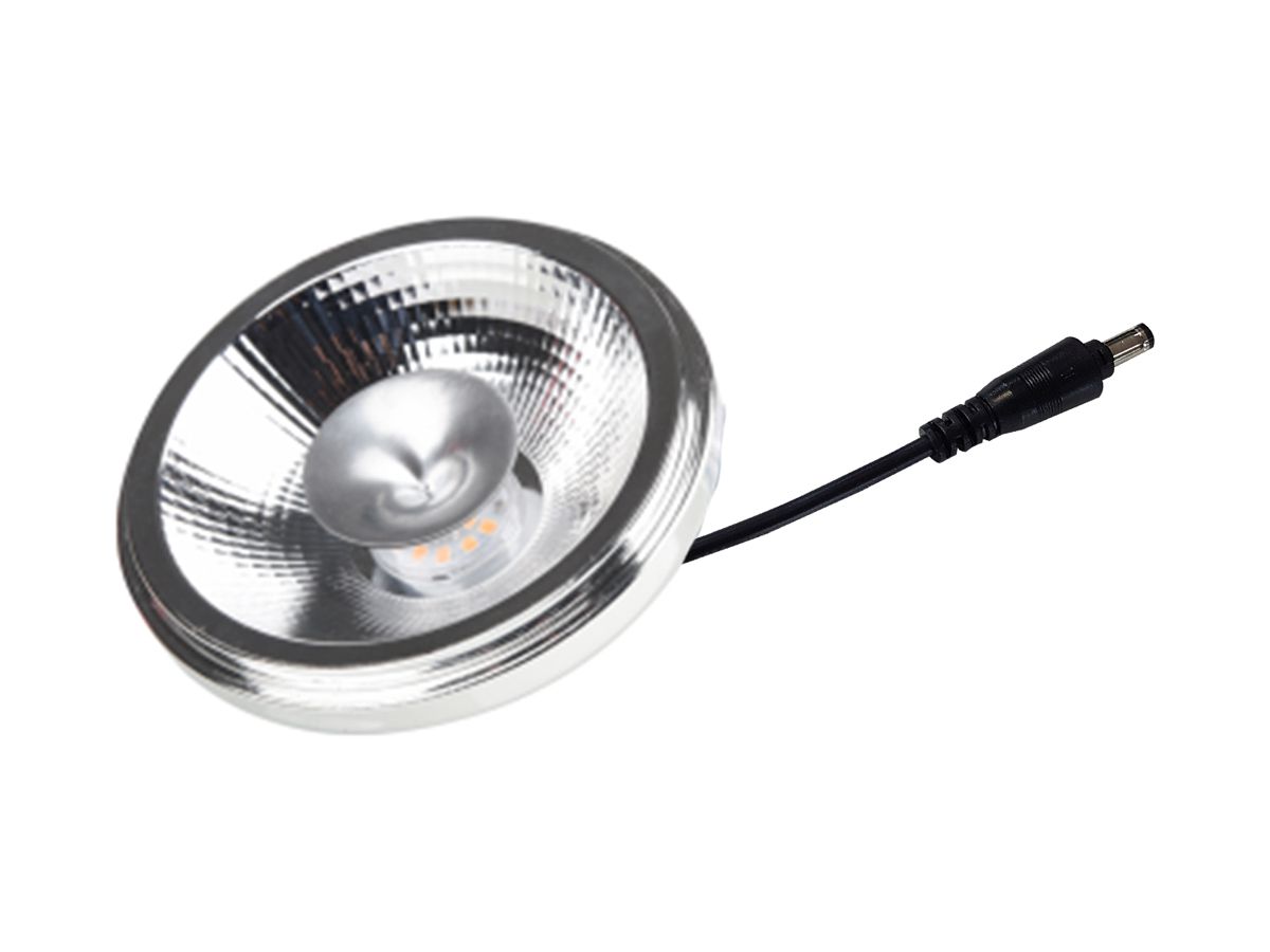 LED-Lampe DOTLUX AR111, mit Stecker, ohne Treiber, 11W 950lm 3000K