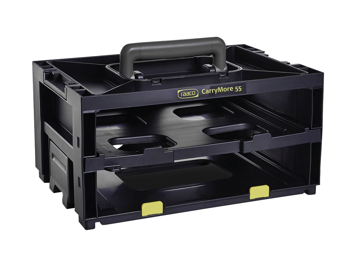 Aufbewahrungssystem CIMCO CarryMore 55 leer 278×386×195mm max.25kg