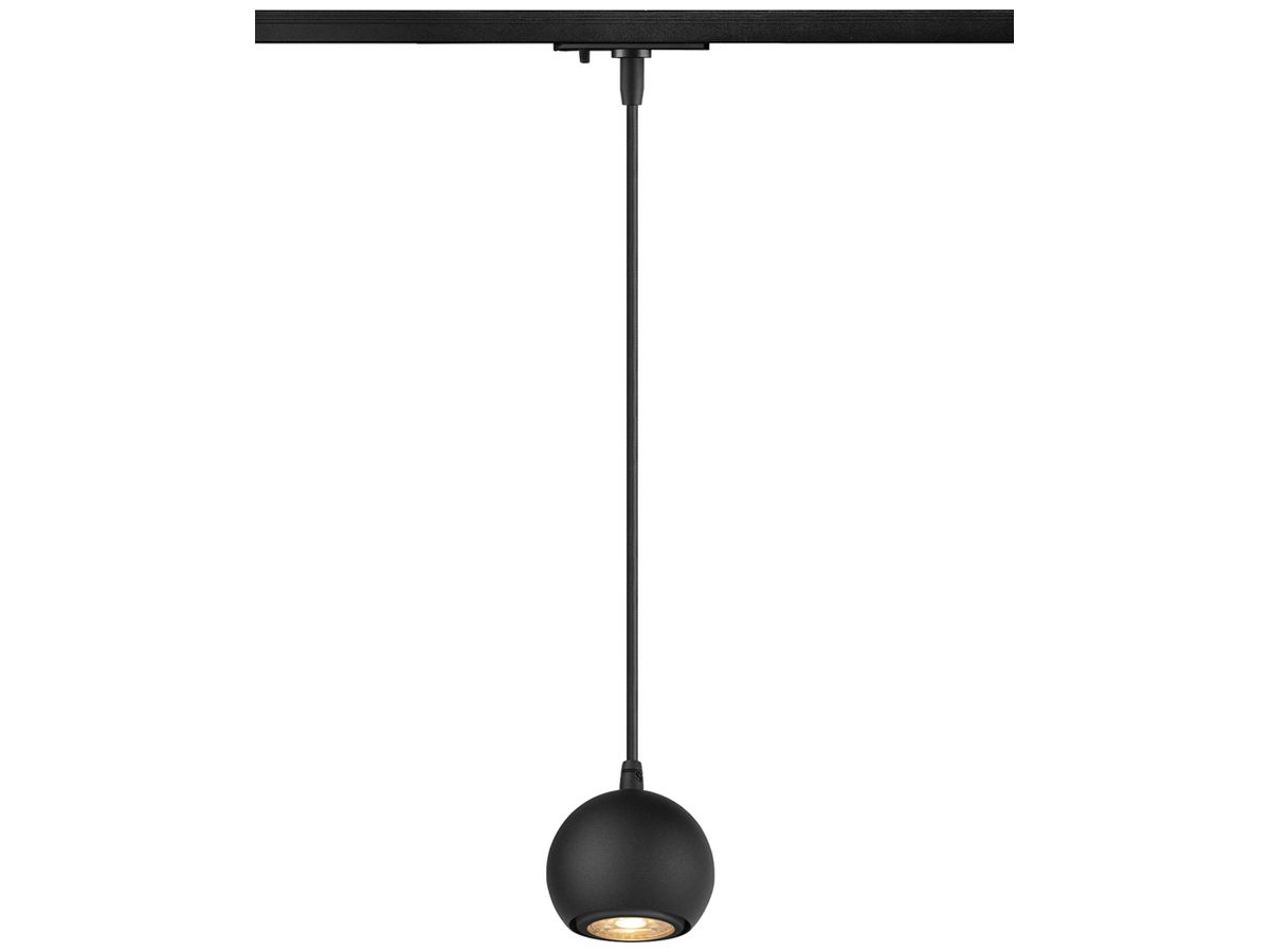 Pendelleuchte SLV LIGHT EYE 90 AD1PH GU10 1×6W DIM Ø89mm schwarz