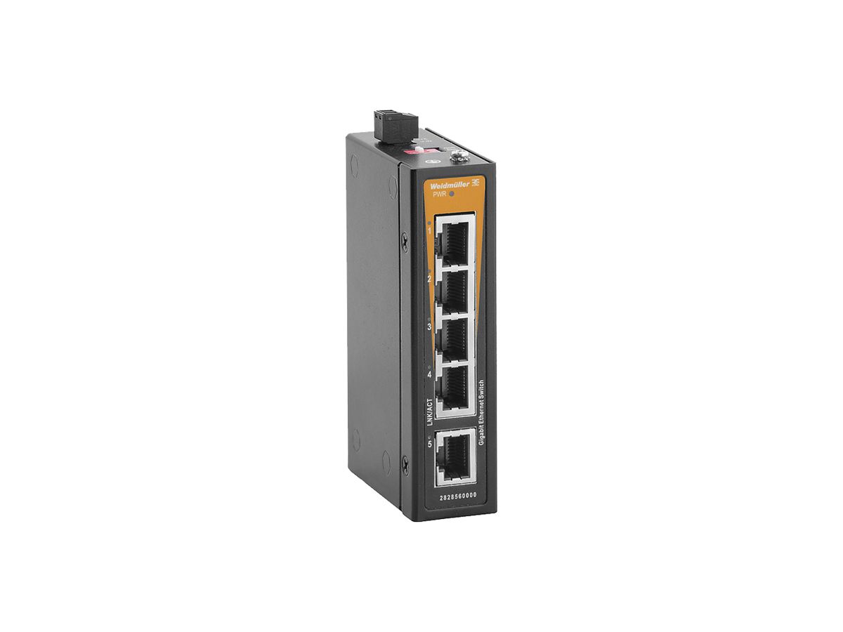 Switch WM IE-SW-ELB-05-5GT, 5×RJ45 GbE unmanaged
