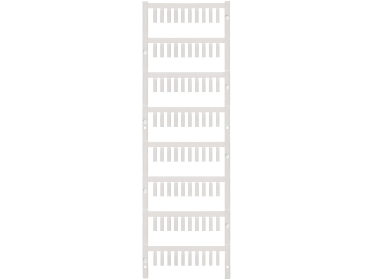Leitermarkierer Weidmüller MultiCard SFR für Ø1.7…2.1mm 12×5.8mm PA66 weiss